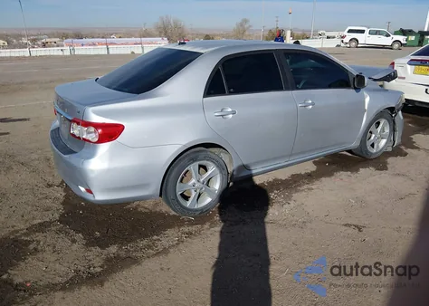 2011 Toyota Corolla Le из США, поврежденный, VIN 2T1BU4EE4BC720130
